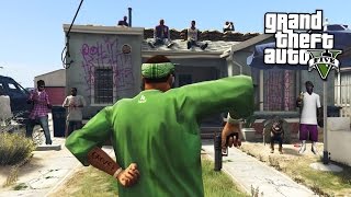 JOINING A GANG amp GANG WARS GTA 5 Mods [upl. by Rianon]