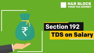 How to calculate TDS on Salary Section 192Explained [upl. by Reivax]