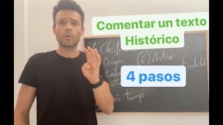 💡Cómo comentar un texto HISTÓRICO🛎 [upl. by Aihtennek214]