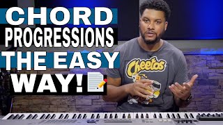 Play Gospel Chord Progressions The Easy Way Gospel Piano Tutorial [upl. by Bonar]