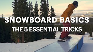 5 Snowboard Tricks for Beginners  REI [upl. by Astrid21]