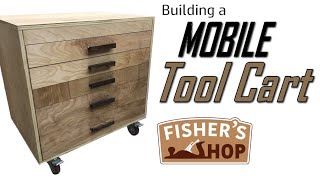 Shop Work Building a Mobile Tool Cart [upl. by Athallia537]