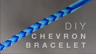 DIY Chevron Friendship Bracelet [upl. by Huesman408]