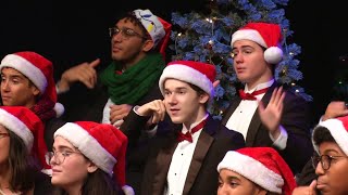 University High School Concert Choir  Twelve Days of Christmas [upl. by Marlen]