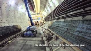 View from a drone inside the SR 99 tunnel [upl. by Edyaj323]