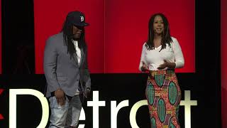 CoParenting as Allies not Adversaries  Ebony Roberts amp Shaka Senghor  TEDxDetroit [upl. by Ytteb876]