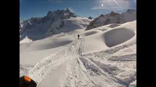 Skiing the Vallee Blanche [upl. by Cid]