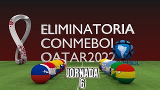 Jornada 6 Eliminatorias Sudamericanas Qatar 2022 [upl. by Hembree]