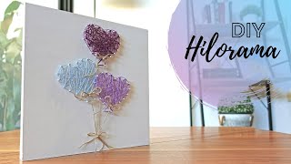 DIY  Hilorama  CUADROS con Clavos e Hilos  SoyChrissy [upl. by Eiramik230]