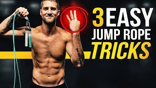 3 Easiest Jump Rope Tricks For Beginners [upl. by Hopfinger]