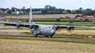 C130 Super Hercules • Combat Landing Zone Practice [upl. by Eilahtan305]