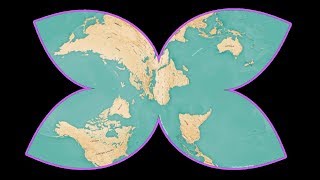 Create Map Projections Fast Blender Tutorial [upl. by Naxor178]