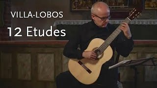 12 Etudes • VillaLobos • Andrzej Wilkus [upl. by Zeph368]