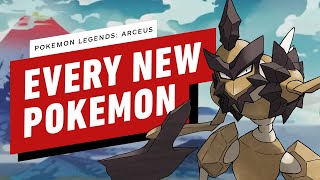 Pokemon Legends Arceus  All New Pokemon [upl. by Doris]