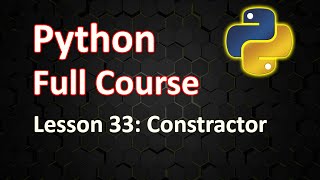 Python Constructor [upl. by Retnyw]