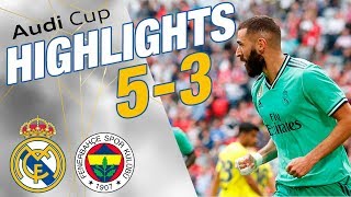 GOALS amp HIGHLIGHTS  Real Madrid 53 Fenerbahçe [upl. by Odnala]