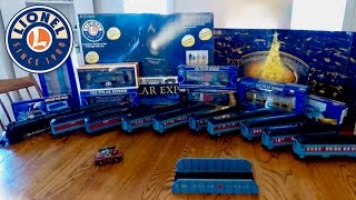 Polar Express Train Collection  Lionel American Flyer Wooden Railway [upl. by Ailisab]