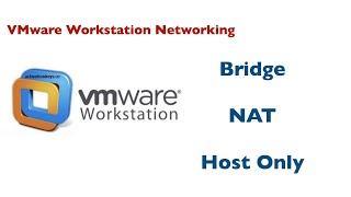 How to configure VMware workstation Networking BRIDGED  NAT  HOST ONLY [upl. by Acker275]