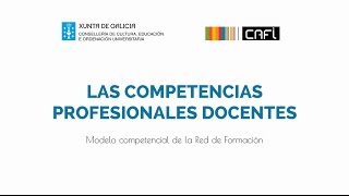 LAS COMPETENCIAS PROFESIONALES DOCENTES [upl. by Nayrda]