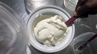 Vanilla Ice Cream Recipe Quick and Easy made in blender [upl. by Yenolem]