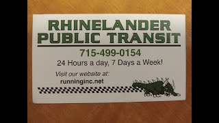 Rhinelander Public Transit [upl. by Sema]