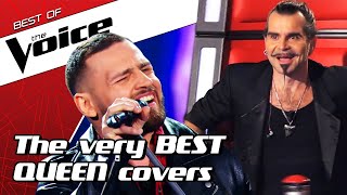 TOP 10  AMAZING Queen Covers in The Voice [upl. by Eus]