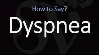 How to Pronounce Dyspnea CORRECTLY Meaning amp Pronunciation [upl. by Arbmik]