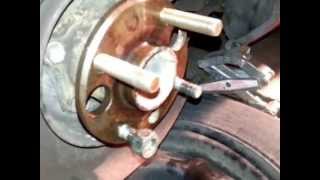 How to remove and install wheel studs EASY WAY [upl. by Brandes333]