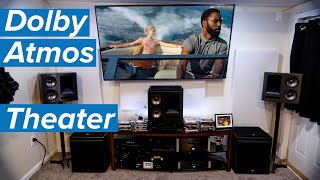 Small Home Theater with BIG Sound  714 THX Ultra 2 Dolby Atmos System [upl. by Hasen]