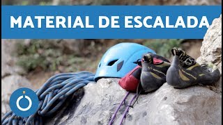 MATERIAL BÁSICO para la escalada  Equipo para ESCALAR [upl. by Montford]