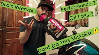 Motul 7100 10w40 Fully Synthetic Review After 5500 KMS  जितना सोचा था वैसा नही है 😑 [upl. by Asiluj]