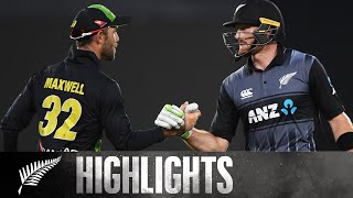 Highest Chase In T20 History  HIGHLIGHTS  TransTasman Tri Series  BLACKCAPS v Australia [upl. by Meggie]