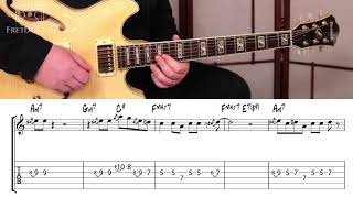 Sunny  Learn The Melody  Jazz Guitar Lesson [upl. by Cram]