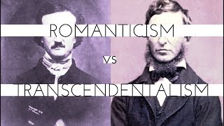 American Renaissance Literature Romanticism vs Transcendentalism [upl. by Bennir]