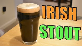 DIY HomeBrew Coopers Irish Stout Recipe Making and Taste Testing Coopers Irish Stout Homebrew [upl. by Eninnaj]