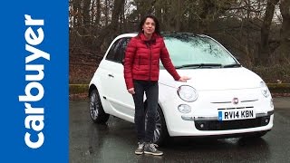 Fiat 500 hatchback 2015 review  Carbuyer [upl. by Laynad482]