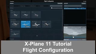 XPlane 11  Flight Configuration [upl. by Malo]