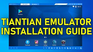 TianTian App Player 3 64 Bit Android Emulator for Laptop and Desktop PC Installation Guide 2019 [upl. by Wilsey501]