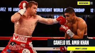 FULL FIGHT  Canelo Alvarez vs Amir Khan DAZN REWIND [upl. by Lorain]