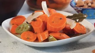 Authentic Mexican Pickled Carrots [upl. by Annawat]