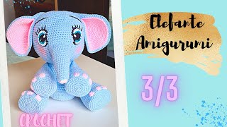 🐘 ELEFANTE amigurumi a CROCHET ❤ [upl. by Lansing]