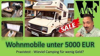 Günstiges gebrauchtes Wohnmobil  unter 5000 EUR  Leben im Wohnmobil  Neues Zuhause [upl. by Hausner]