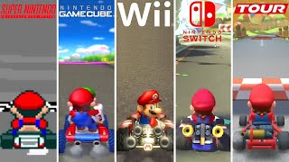 Mario Kart Series  All Courses 19922017 [upl. by Kerred555]