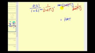 Determining the Monthly Payment of an Installment Loan [upl. by Oshinski]