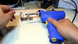 Hakko FR300 FR300 Desoldering Tool Full Review [upl. by Llenoil]