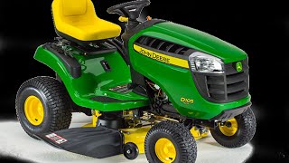 John Deere D105 Auto Lawn Tractor Review [upl. by Niles]