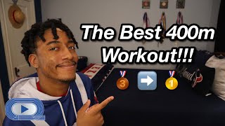 The Best 400m Workout  How to run a faster 400m [upl. by Zelig]