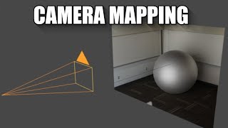 Blender 28 Camera mapping projection tutorial how to make photo 3d [upl. by Ecnerolf366]