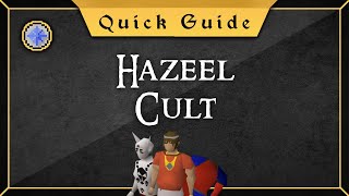 Pre2023 Hazeel Cult using Ardougne cloak [upl. by Rehteh]