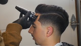 PERFECT Low Fade Comb Over Haircut Tutorial [upl. by Amuh]